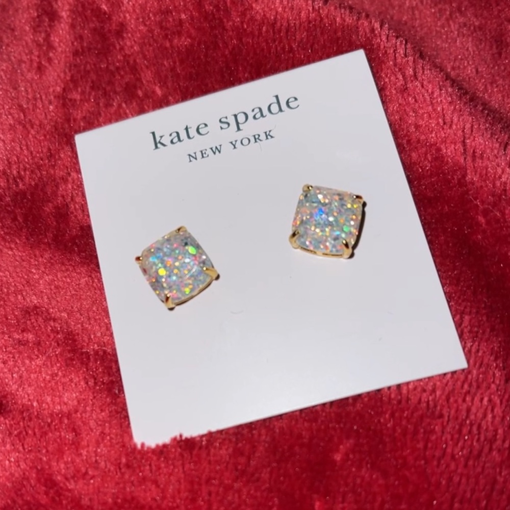 NWT Kate Spade Glitter Earring